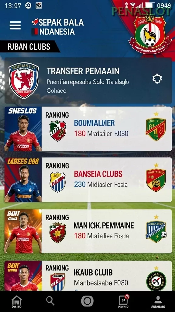 Cuplikan layar KAKEKWANGI — menu navigasi